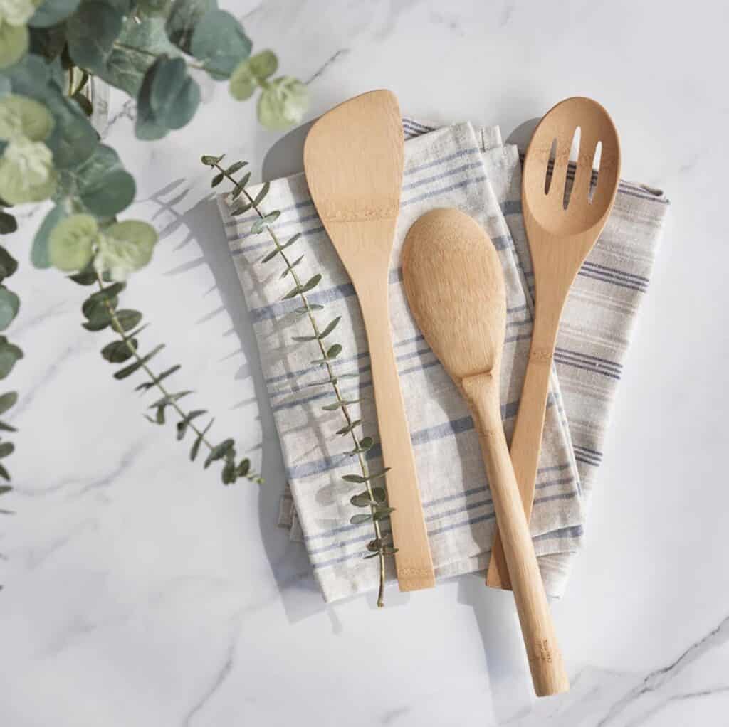 bamboo cooking utensils